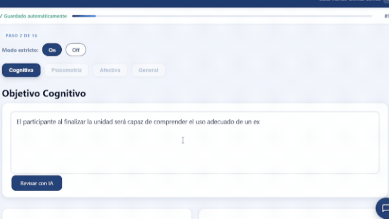 Etapa de desarrollo — Técnicas